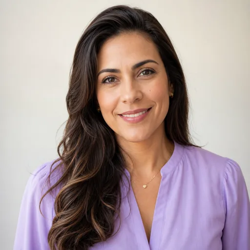 Ana Clara sorrindo
